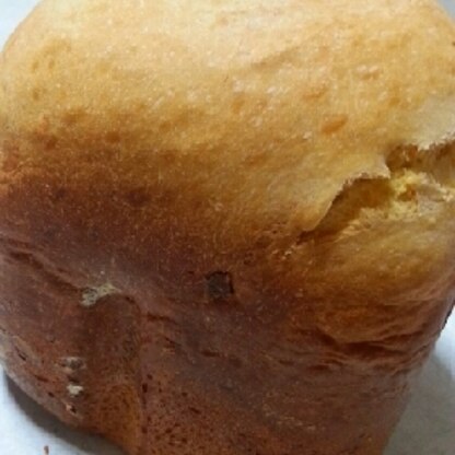 初めてHBでパン作りました！
配合通りにセットすると、焼き上がったパンはほんのり甘くて、これから重宝しそうです(*´ω`*)